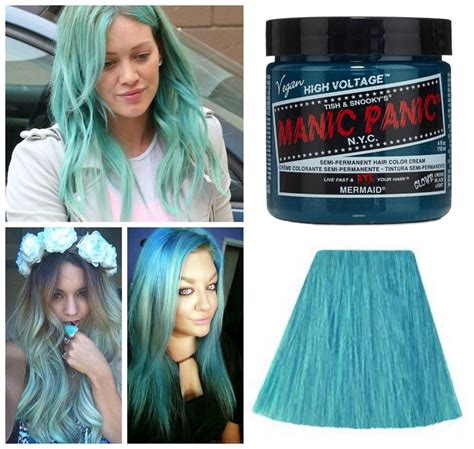 manic panic hair dye dark hair|More.